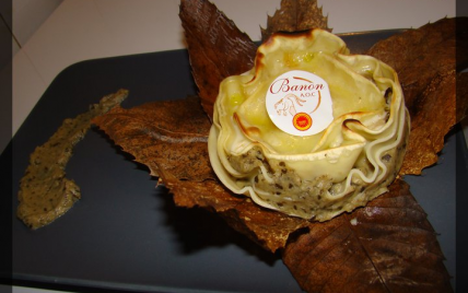Lasagnes au Banon et au caviar d'aubergines - Photo par LaCuisineAFéfé