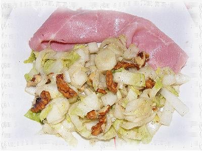 Salade d'endives aux noix maison - Photo par Fleurs de lys