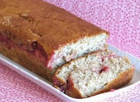 Cake aux bananes & canneberges - l'Amoureuse des desserts