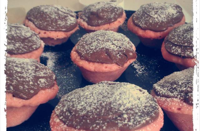 Muffins micro ondes aux biscuits roses de Reims - Mimillane
