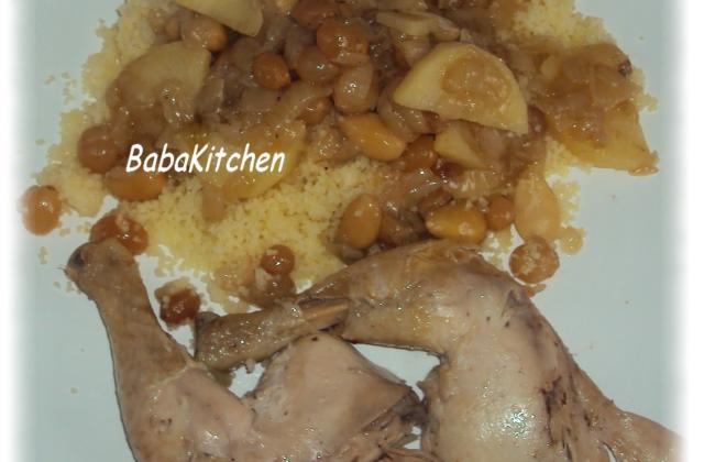 Couscous sucré au poulet - babakitchen