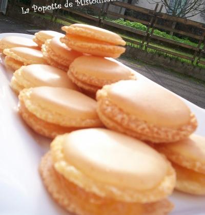 Macarons à la clémentine - Photo par Alexandra Armanelli