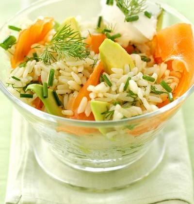 5 salades trop chouettes avec du saumon fumé - Vivien Paille