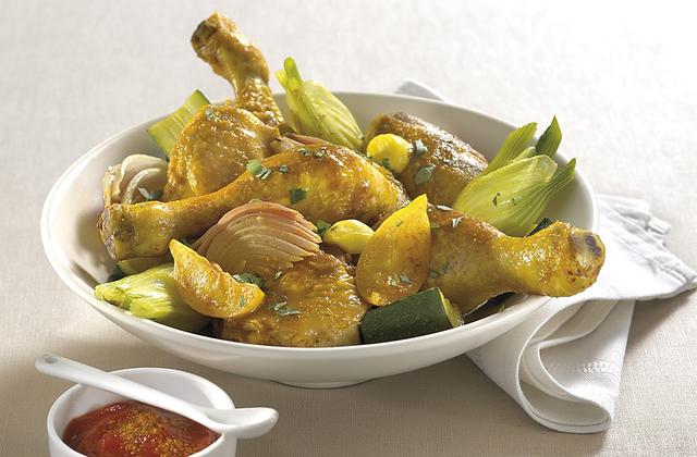 Tajine de poulet à l'aigre-doux - Photo par Amora