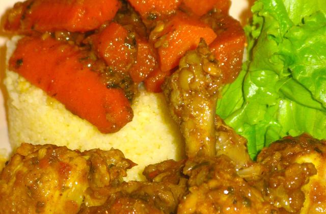 Poulet aux carottes façon Tajine - Photo par karine974