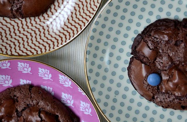 Chocolate Puddle Cookies - Photo par Clémence Laëdis