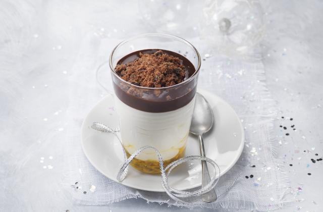Chocolat Viennois au St Môret® réduit en sel et fruits exotiques - Photo par St Môret