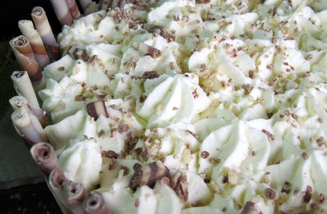 Tarte au cacao et cammy cream à la nutella (même sans gluten) - Photo par lacasss