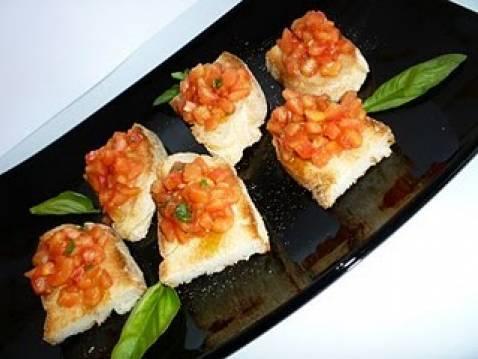 Bruschettas aux tomates - Photo par Sonia
