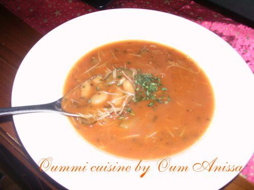 Soupe de haricots blancs - Photo par oum anissa
