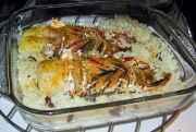 Langouste rôtie au curry et son riz au coco - Photo par jacobk