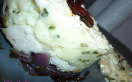 Gratin de poisson et sa fondue de poireau - Photo par MelleBanane