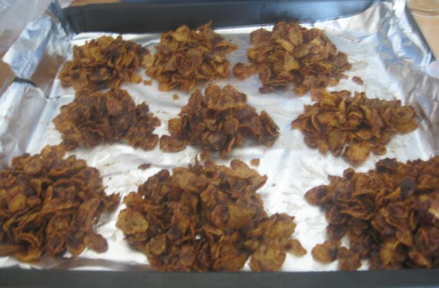 Roses des sables au chocolat maison - Photo par fultin