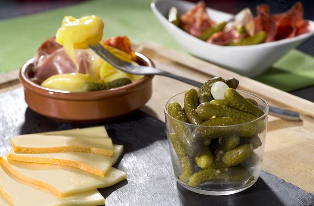 Raclette aux cornichons - Photo par Amora