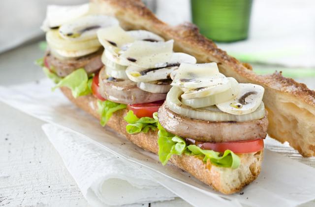 Sandwichs printanier à l'agneau - Photo par Agneau Presto