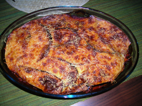 Moussaka généreuse - Photo par orangeF