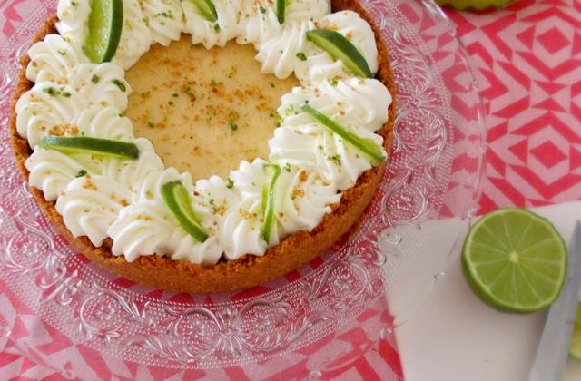 Key lime pie (tarte au citron vert) - Photo par chachoualacreme