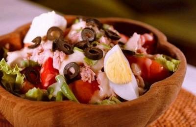 La vraie salade niçoise - Photo par antoin8z
