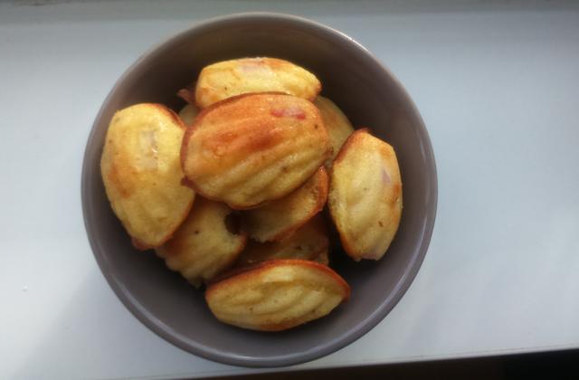 Mini-madeleines à la moutarde et au jambon - Photo par lesliewp
