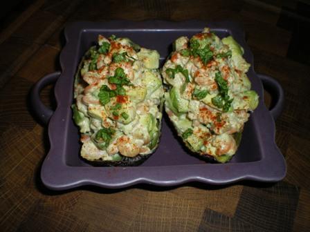 Avocat aux crevettes - Photo par manouska