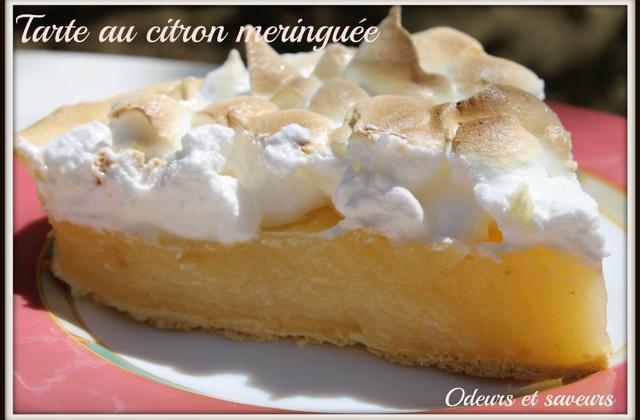 Tarte au citron, l'accord subtil entre citron et meringue - Photo par carinette