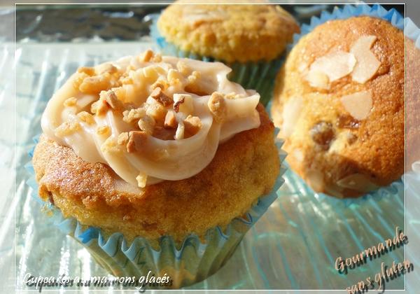 Cupcakes au marron glacé - Photo par Gourmande sans Gluten