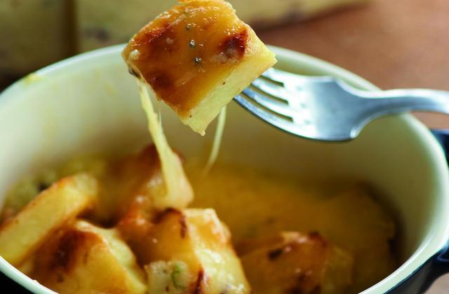 Gratin de Princesse Amandine à la tomme aux algues - Photo par Confrérie des Toqués de la Pomme de Terre