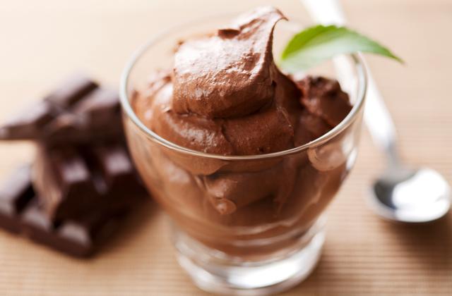 Mousse au chocolat onctueuse et légère - Photo par ju2959