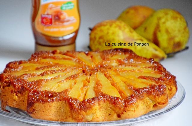 Recette Gateau Renverse Aux Poires Caramelisees Et Aux Epices 750g