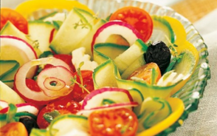 Salade grecque au Concombre et à la Tomate de France - Photo par Tomates de France
