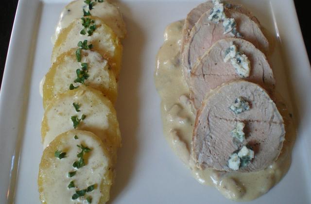 Filet mignon de porc au roquefort - Photo par LeSPeTiTsPlAtSdEmA