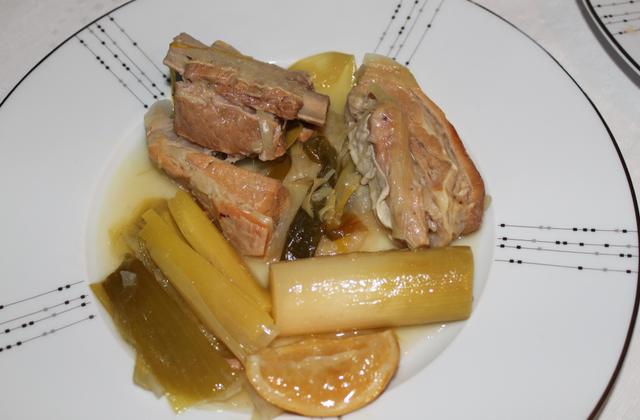 Tendrons de veau aux poireaux - Photo par paulte