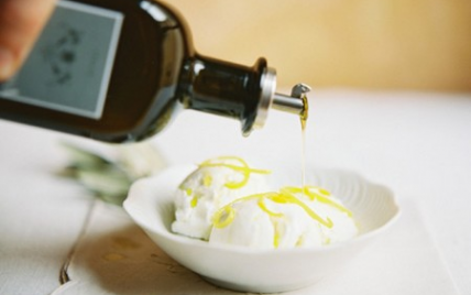 Glace citron à l'huile d'olive - Photo par Tenuta La Novella