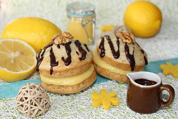Whoopies Pie au lemon curd - Photo par looxor