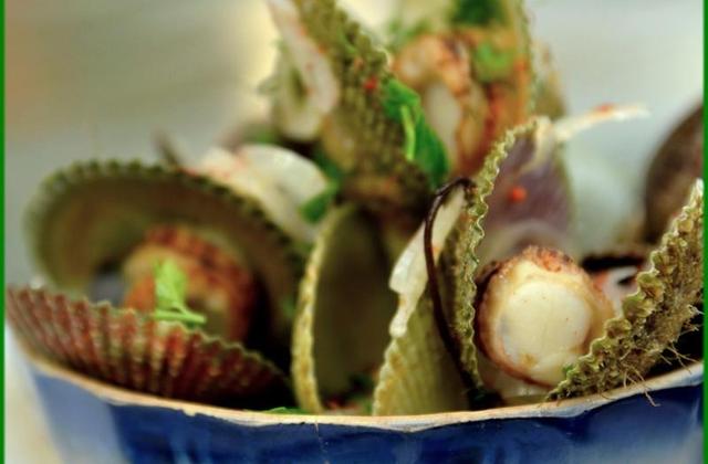 Pétoncles à l'italienne - Photo par Chef Damien