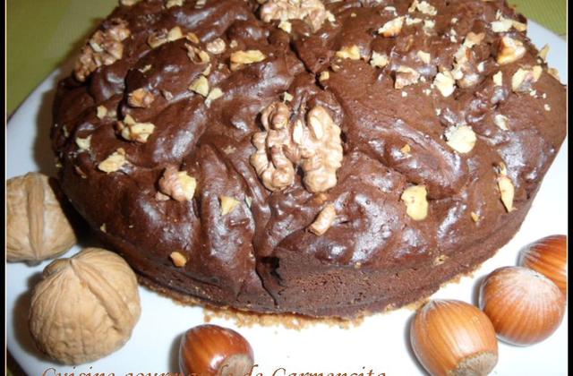 Brownie au chocolat et aux noix - Photo par Carmen
