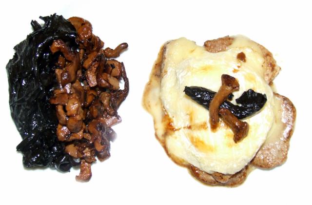 Filet mignon au St Marcellin, champignons en deux couleurs - Photo par Utilisateur 614727