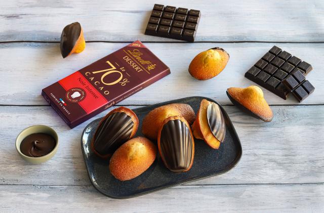 Madeleines en coque de chocolat - Photo par Silvia Santucci