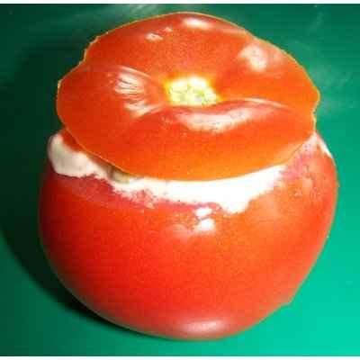 Tomates farcies au riz et à la macédoine - nafasa
