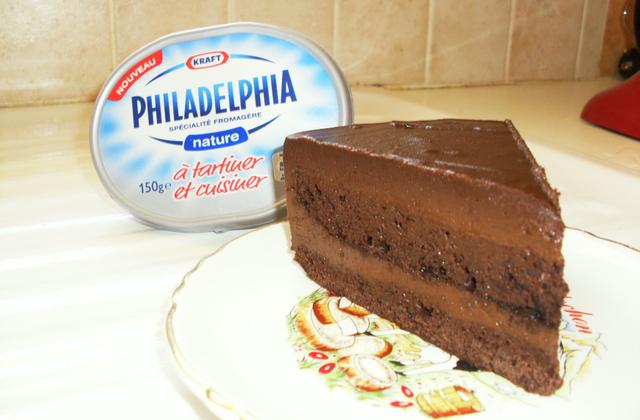 Sacher choco et philadelphia - Photo par virginQY1