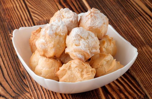 Petits choux sans œufs - Photo par 750g