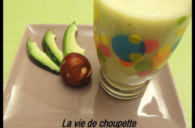 Smoothie mangue avocat et lait d'amande - Photo par sylvieydY