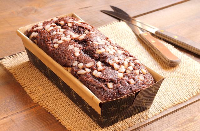 Cake moelleux aux noisettes et au Nutella - Photo par lacoque1976