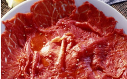 Carpaccio de bœuf rapide - Photo par Vins du Val de Loire