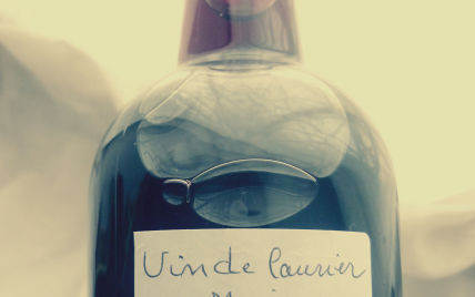 Vin de laurier maison - Photo par Petite Cuillère et Charentaises