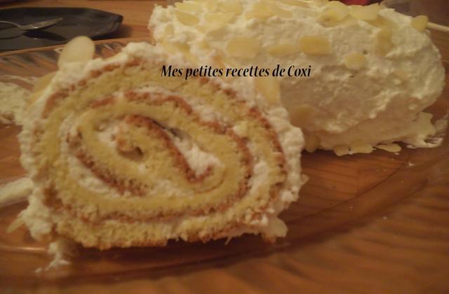 Bûche de Noël à la coco - Photo par coxi