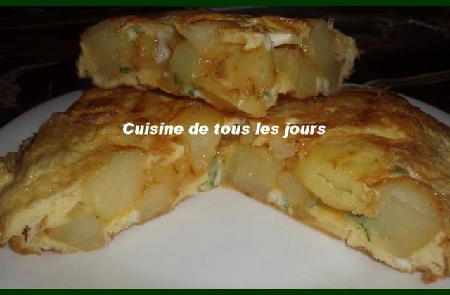 Tortilla espagnole facile - Photo par soniabb
