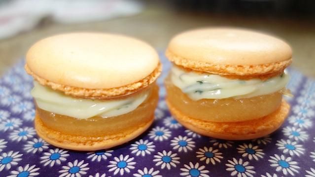 Macaron melon menthe - Photo par Dream Kitcheners