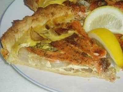 Tarte au saumon et endives - newelm