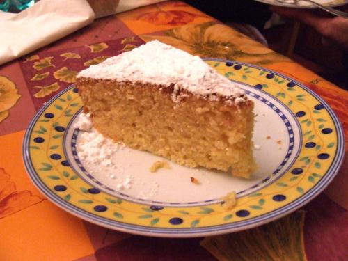 Gâteau fondant au amandes - Photo par lafermY